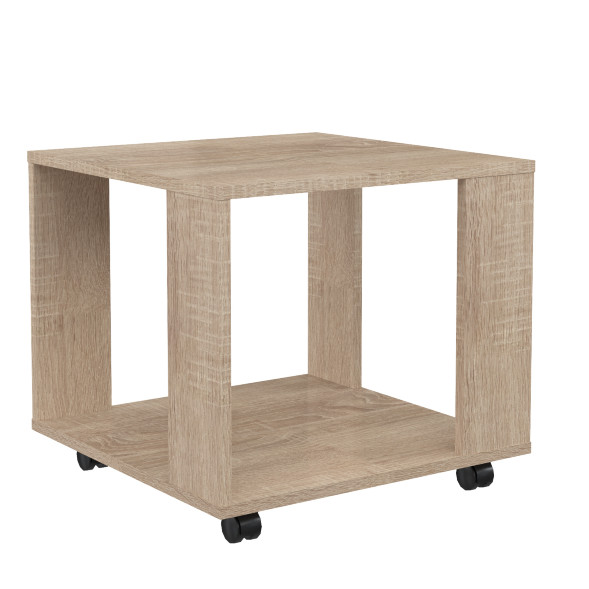 Стол журнальный CT 550 дуб Сонома светлый 500х500х450 COFFEE в Реж 