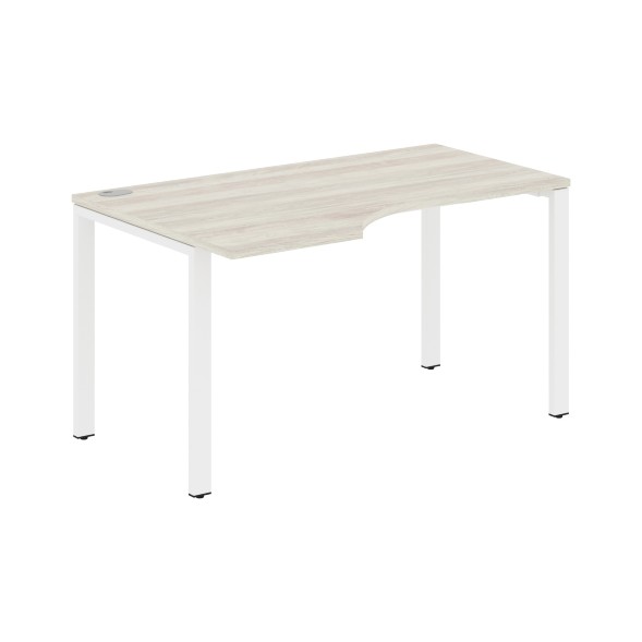 Стол эргономичный XS6CET 149(L) белый/антрацит 1400х900х750 XTEN-S60 в Реж 