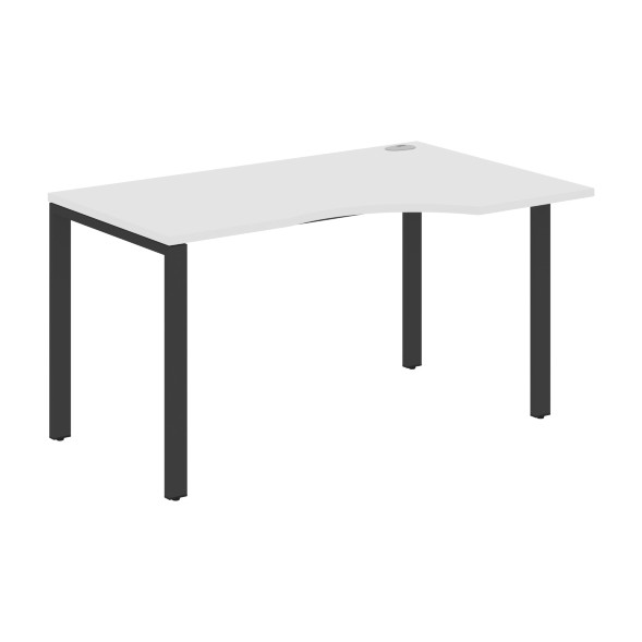 Стол эргономичный XS6CET 149(R) белый/антрацит 1400х900х750 XTEN-S60 в Реж 