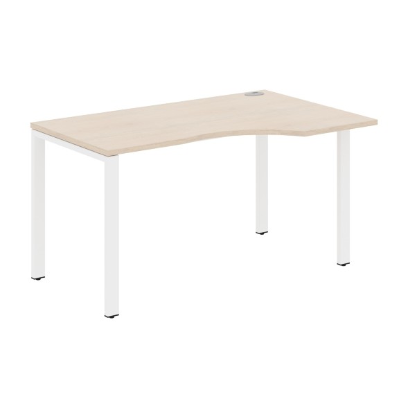 Стол эргономичный XS6CET 149(R) белый/антрацит 1400х900х750 XTEN-S60 в Реж 