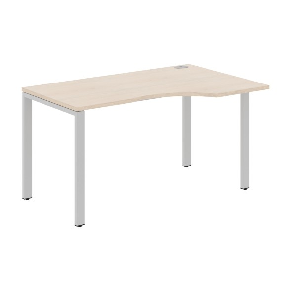 Стол эргономичный XS6CET 149(R) белый/антрацит 1400х900х750 XTEN-S60 в Реж 