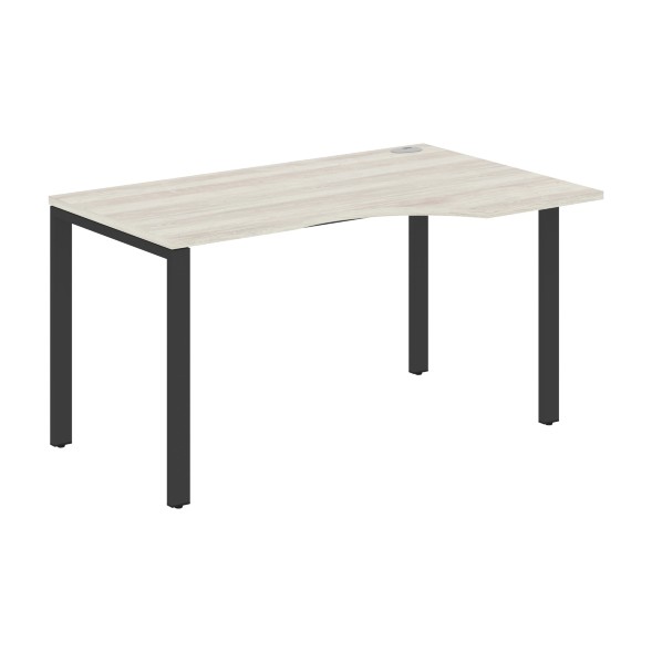 Стол эргономичный XS6CET 149(R) белый/антрацит 1400х900х750 XTEN-S60 в Реж 