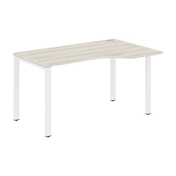 Стол эргономичный XS6CET 149(R) белый/антрацит 1400х900х750 XTEN-S60 в Реж 