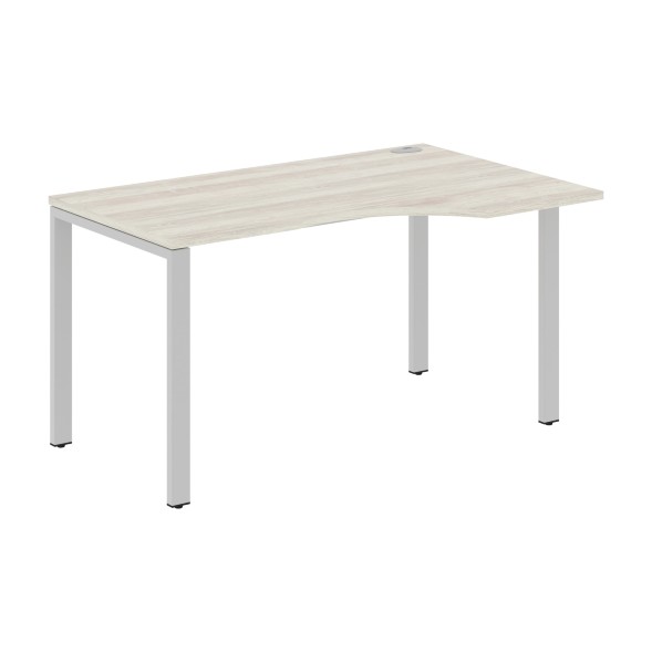 Стол эргономичный XS6CET 149(R) белый/антрацит 1400х900х750 XTEN-S60 в Реж 