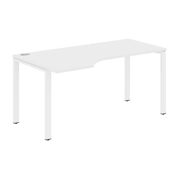 Стол эргономичный XS6CET 169(L) белый/антрацит 1600х900х750 XTEN-S60 в Реж 