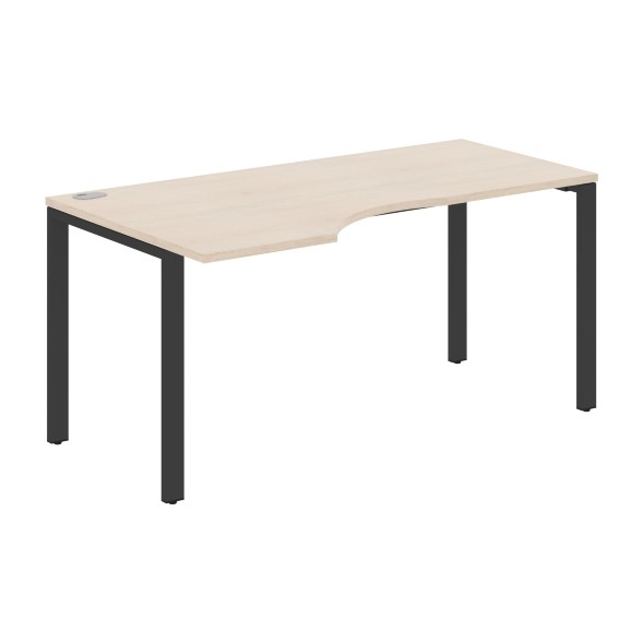 Стол эргономичный XS6CET 169(L) белый/антрацит 1600х900х750 XTEN-S60 в Реж 