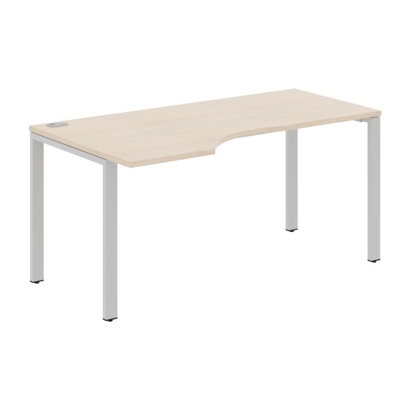 Стол эргономичный XS6CET 169(L) белый/антрацит 1600х900х750 XTEN-S60 в Реж 