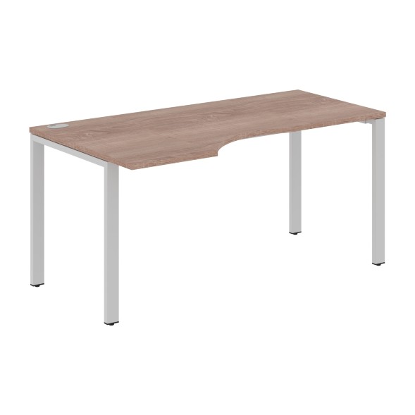 Стол эргономичный XS6CET 169(L) белый/антрацит 1600х900х750 XTEN-S60 в Реж 