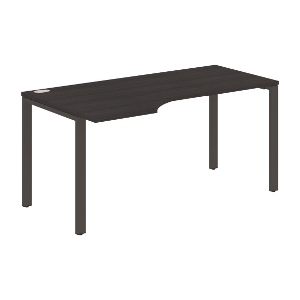 Стол эргономичный XS6CET 169(L) белый/антрацит 1600х900х750 XTEN-S60 в Реж 