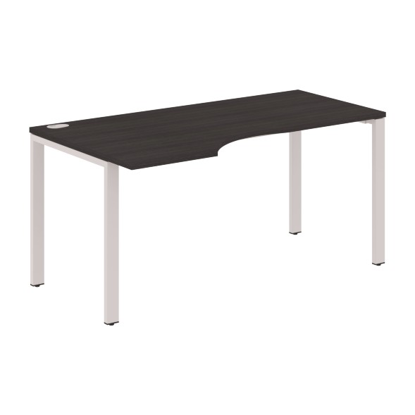 Стол эргономичный XS6CET 169(L) белый/антрацит 1600х900х750 XTEN-S60 в Реж 