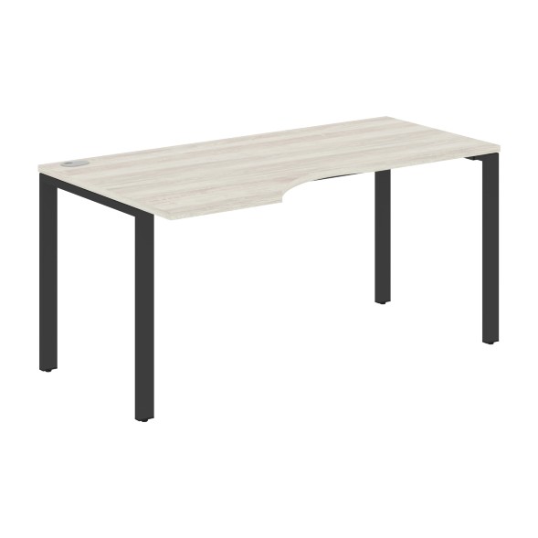 Стол эргономичный XS6CET 169(L) белый/антрацит 1600х900х750 XTEN-S60 в Реж 