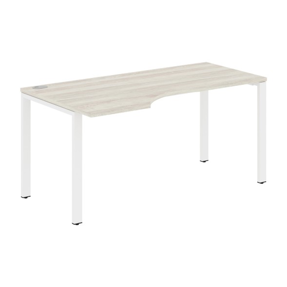 Стол эргономичный XS6CET 169(L) белый/антрацит 1600х900х750 XTEN-S60 в Реж 