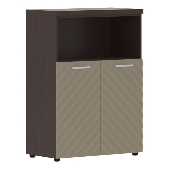 Шкаф с глухими малыми дверьми и топом TLMC 85.3 856х450х1203 TORR LUX в Реж 