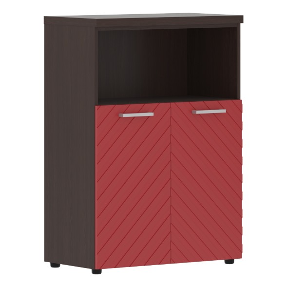 Шкаф с глухими малыми дверьми и топом TLMC 85.3 856х450х1203 TORR LUX в Реж 