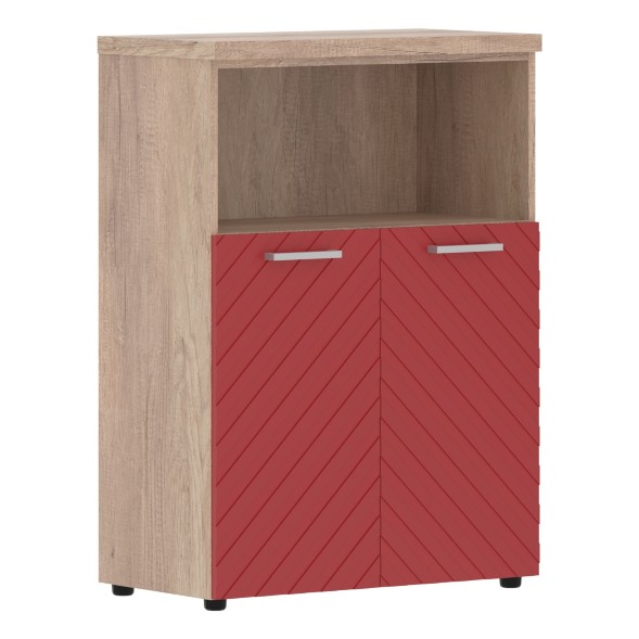 Шкаф с глухими малыми дверьми и топом TLMC 85.3 856х450х1203 TORR LUX в Реж 