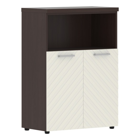 Шкаф с глухими малыми дверьми и топом TLMC 85.3 856х450х1203 TORR LUX в Реж 