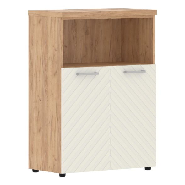 Шкаф с глухими малыми дверьми и топом TLMC 85.3 856х450х1203 TORR LUX в Реж 