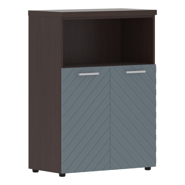 Шкаф с глухими малыми дверьми и топом TLMC 85.3 856х450х1203 TORR LUX в Реж 