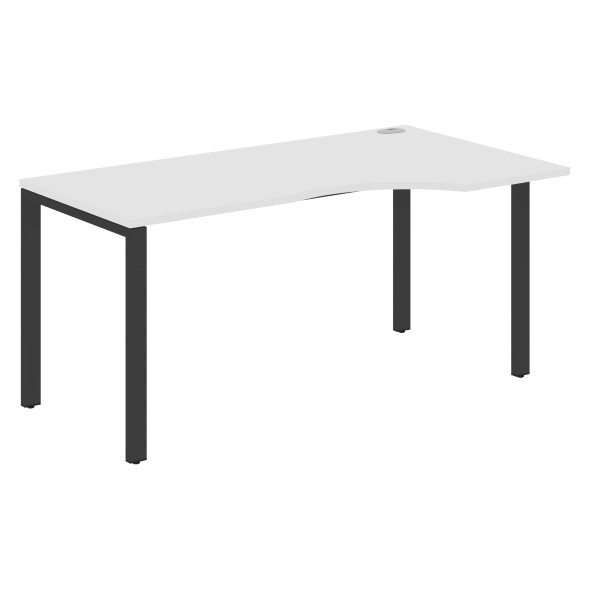 Стол эргономичный XS6CET 169(R) белый/антрацит 1600х900х750 XTEN-S60 в Реж 