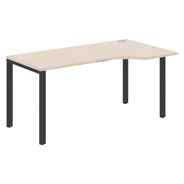 Стол эргономичный XS6CET 169(R) белый/антрацит 1600х900х750 XTEN-S60 в Реж 