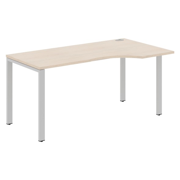 Стол эргономичный XS6CET 169(R) белый/антрацит 1600х900х750 XTEN-S60 в Реж 