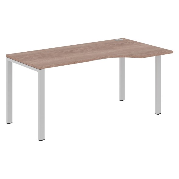 Стол эргономичный XS6CET 169(R) белый/антрацит 1600х900х750 XTEN-S60 в Реж 