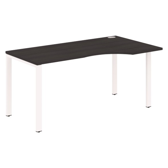 Стол эргономичный XS6CET 169(R) белый/антрацит 1600х900х750 XTEN-S60 в Реж 