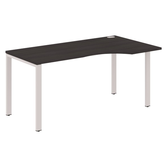 Стол эргономичный XS6CET 169(R) белый/антрацит 1600х900х750 XTEN-S60 в Реж 