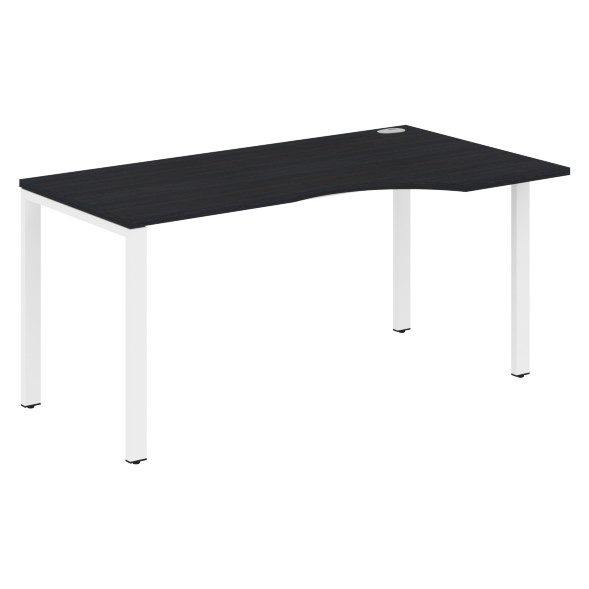 Стол эргономичный XS6CET 169(R) белый/антрацит 1600х900х750 XTEN-S60 в Реж 
