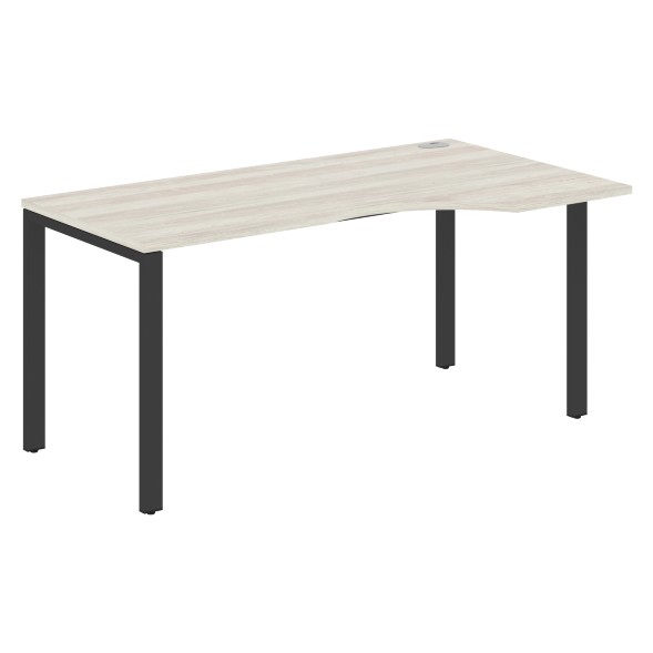 Стол эргономичный XS6CET 169(R) белый/антрацит 1600х900х750 XTEN-S60 в Реж 