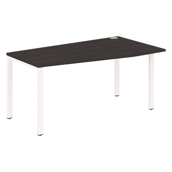 Стол эргономичный XS6CT 169(R) белый/антрацит 1600х900х750 XTEN-S60 в Реж 
