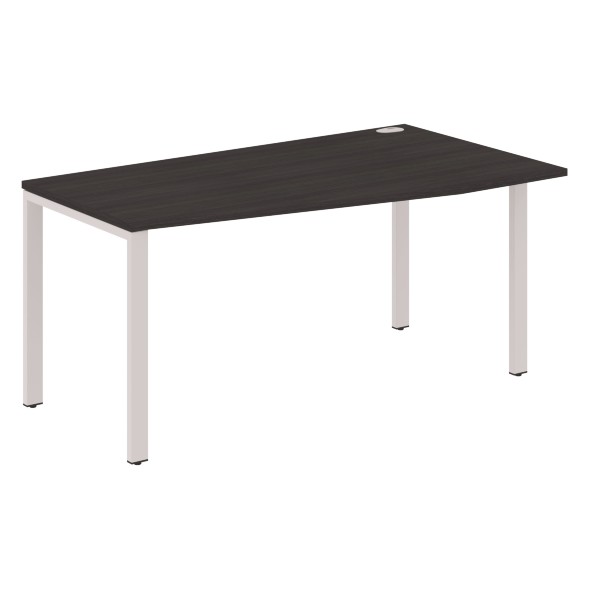 Стол эргономичный XS6CT 169(R) белый/антрацит 1600х900х750 XTEN-S60 в Реж 