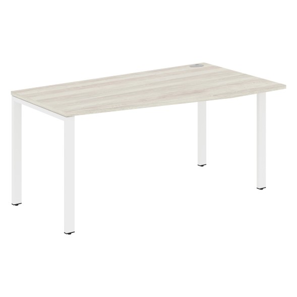 Стол эргономичный XS6CT 169(R) белый/антрацит 1600х900х750 XTEN-S60 в Реж 