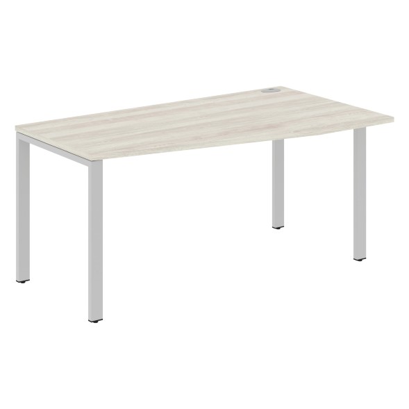 Стол эргономичный XS6CT 169(R) белый/антрацит 1600х900х750 XTEN-S60 в Реж 