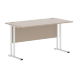 Стол письменный СП-3М Клен*/серебро 1400х720х755 IMAGO-M в Реж 