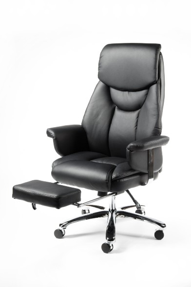 Кресло руководителя NORDEN ПАРЛАМЕНТ ЧЁРНАЯ КОЖА 