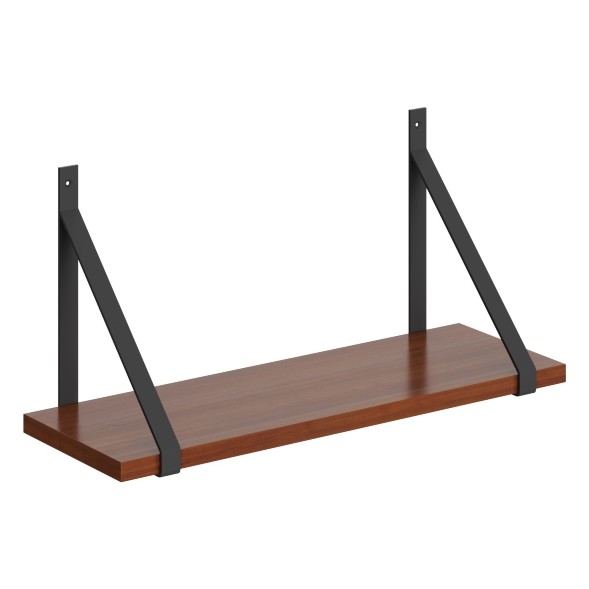 Полка с полкодержателями SH2-GINO 630х210х300 COFFEE в Реж 