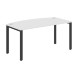 Стол руководителя XS6ET 169 белый/антрацит 1600х867х750 XTEN-S60 в Реж 