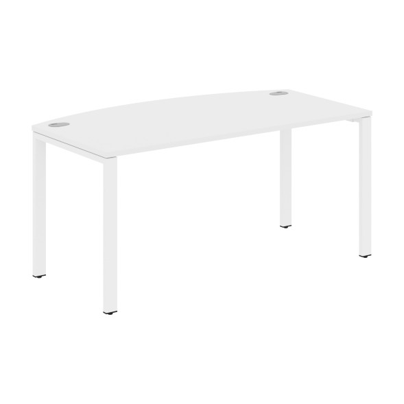 Стол руководителя XS6ET 169 белый/антрацит 1600х867х750 XTEN-S60 в Реж 