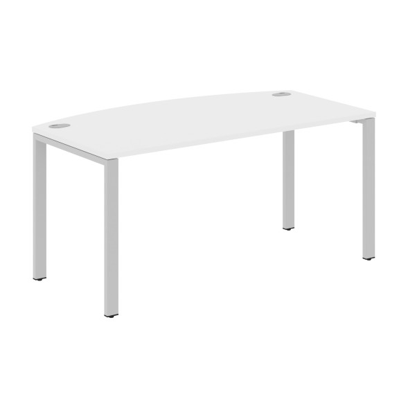 Стол руководителя XS6ET 169 белый/антрацит 1600х867х750 XTEN-S60 в Реж 