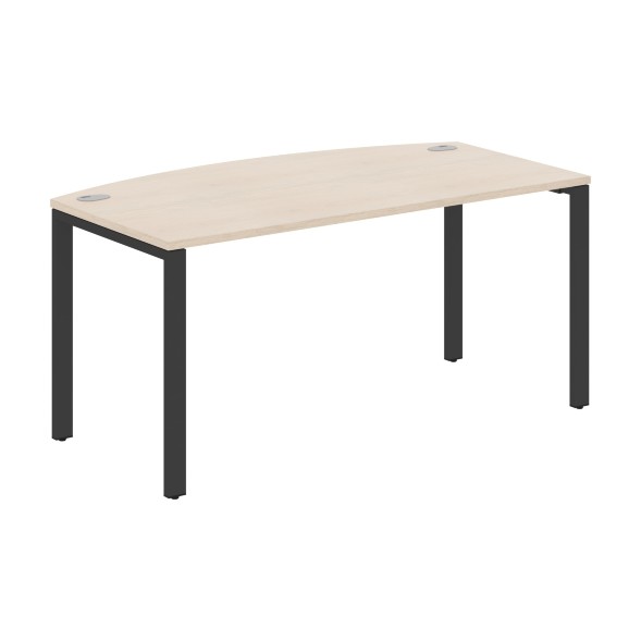 Стол руководителя XS6ET 169 белый/антрацит 1600х867х750 XTEN-S60 в Реж 