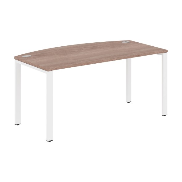 Стол руководителя XS6ET 169 белый/антрацит 1600х867х750 XTEN-S60 в Реж 