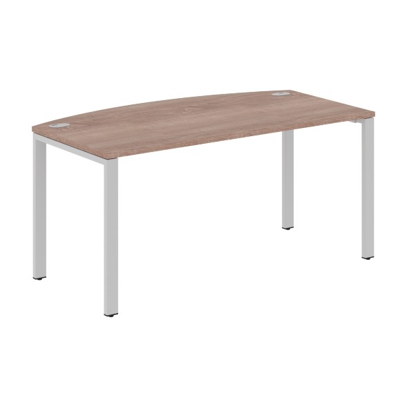 Стол руководителя XS6ET 169 белый/антрацит 1600х867х750 XTEN-S60 в Реж 