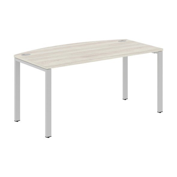 Стол руководителя XS6ET 169 белый/антрацит 1600х867х750 XTEN-S60 в Реж 