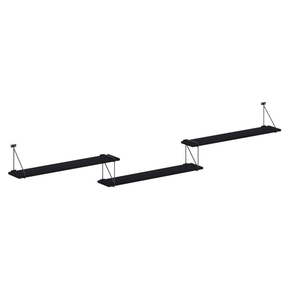 Полка с полкодержателями SH3-ROD/BAR 2380х166х392 COFFEE в Реж 