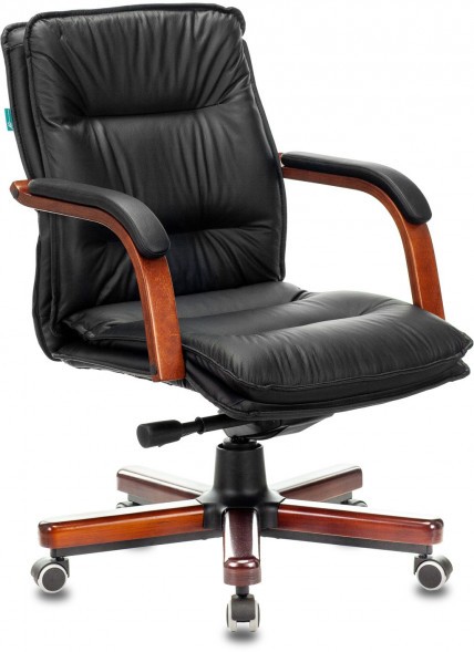 Кресло руководителя Бюрократ T-9927WALNUT-LOW