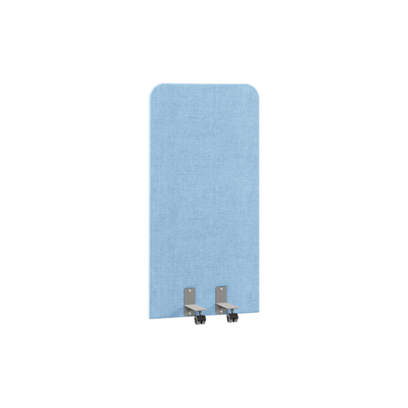 Акустическая перегородка на роликовых опорах RA.R-70/140 KITON 01/Серый 700х28х1400 RAND Acoustic в Реж 