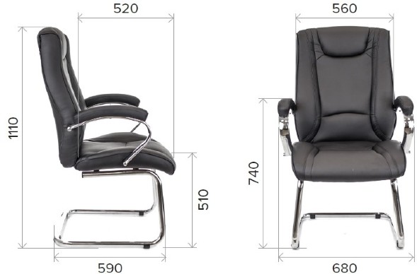 Кресло Everprof King CF Экокожа 