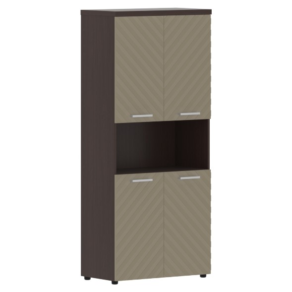 Шкаф с комплектами малых дверей и топом TLHC 85.4 856х450х1968 TORR LUX в Реж 