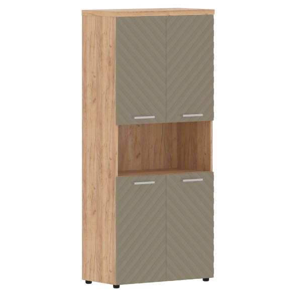 Шкаф с комплектами малых дверей и топом TLHC 85.4 856х450х1968 TORR LUX в Реж 